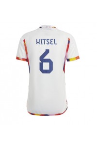 Fotbalové Dres Belgie Axel Witsel #6 Venkovní Oblečení MS 2022 Krátký Rukáv